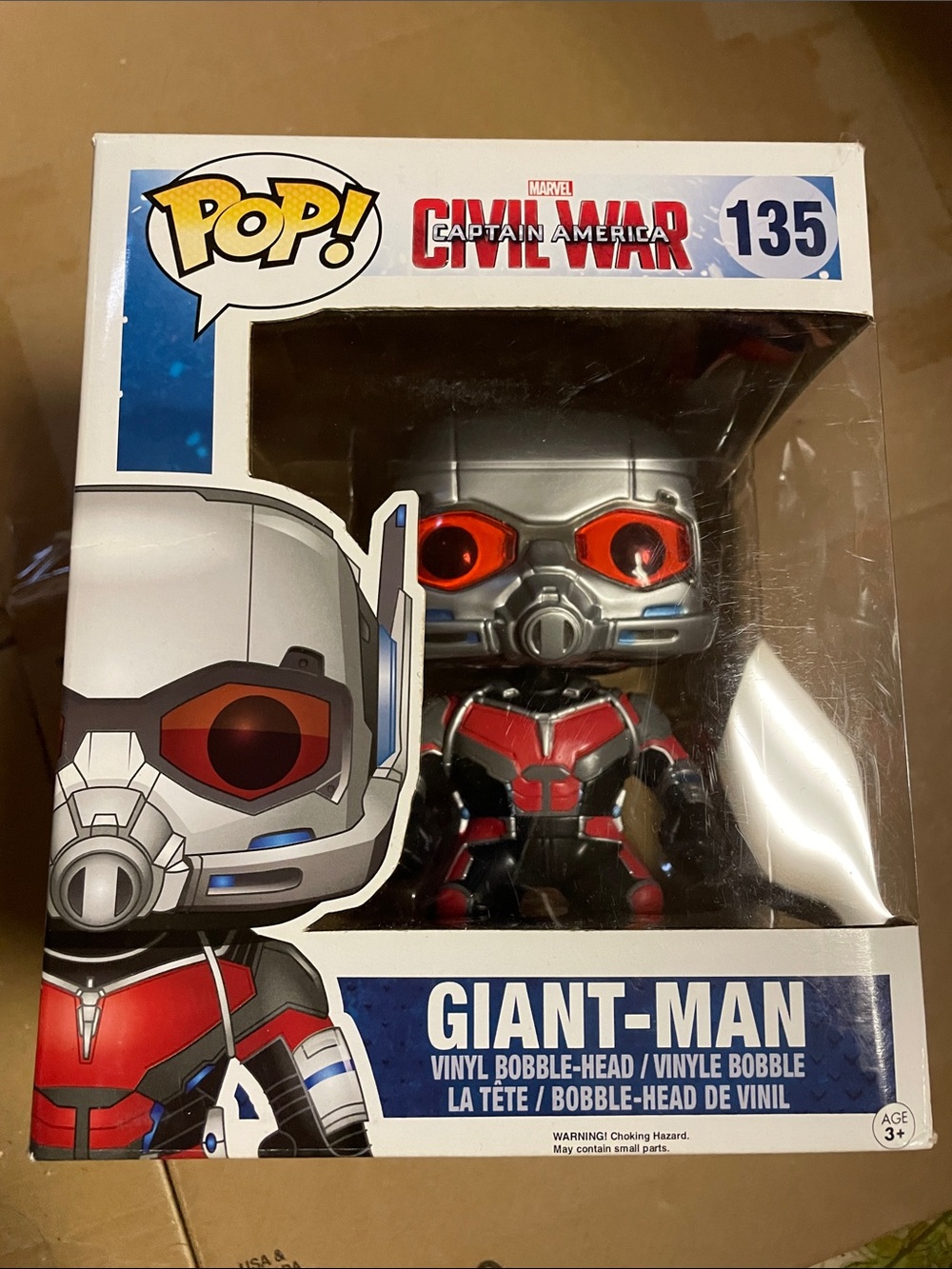 Funko Giant-Man Vinyl Figure in Silver and Red